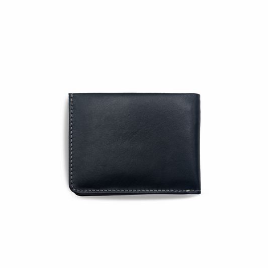 Slate- Slim Leather Wallet