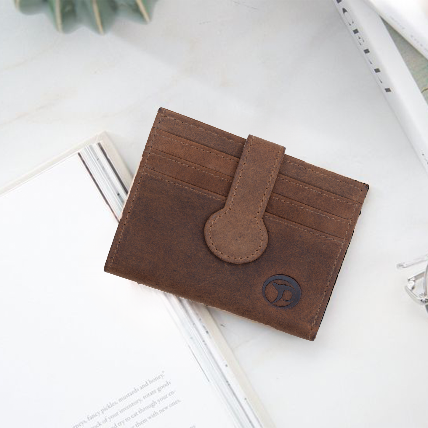 Raw - Hunter Leather Card Wallet