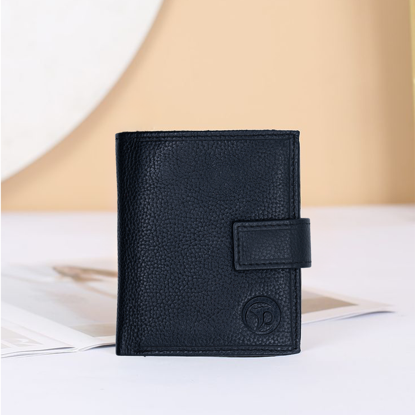 Tron - Pebbled Leather Wallet