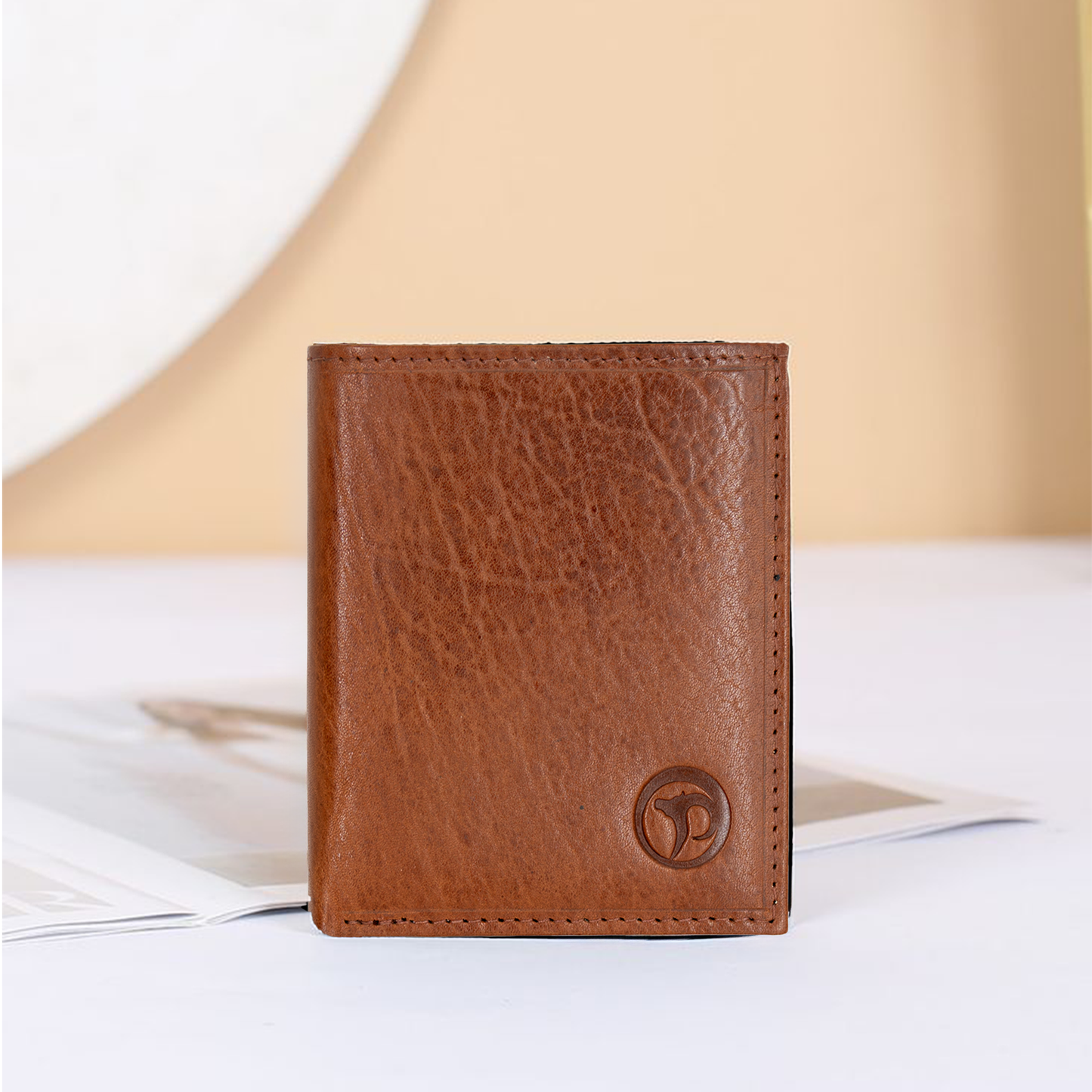 Slim - Shiny Leather Vertical Wallet