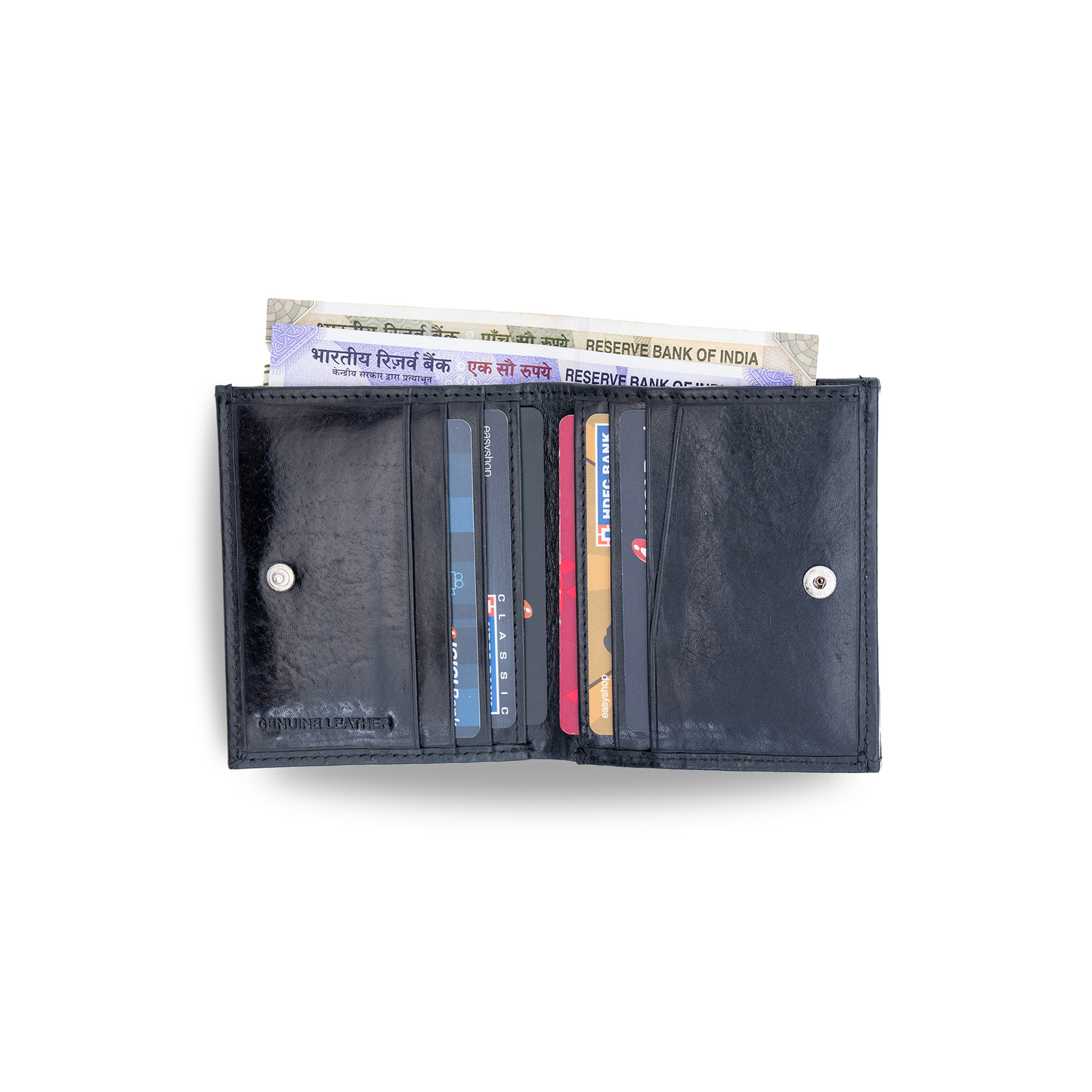 Slim - Shiny Leather Vertical Wallet