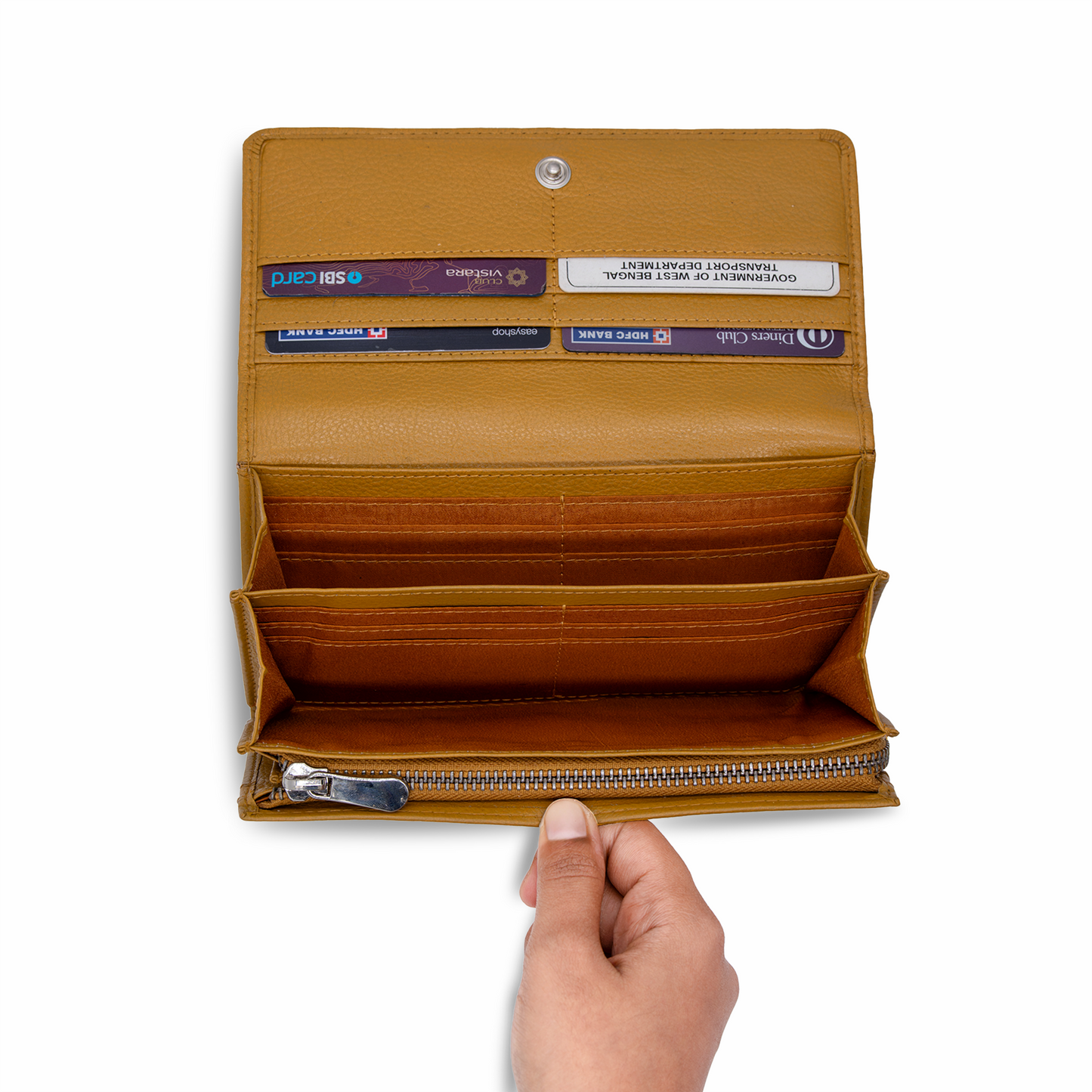 Women's Long Leather Wallet
