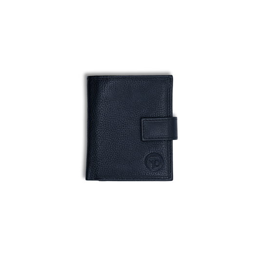 Genuine Leather Black Notecase (Loop)