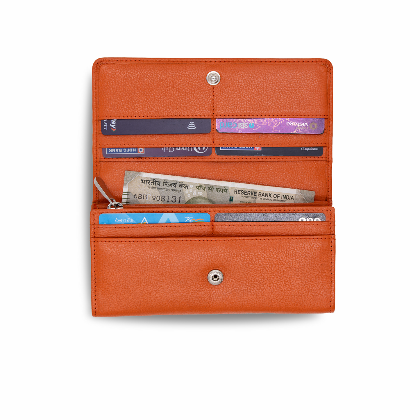 Women's Long Leather Wallet
