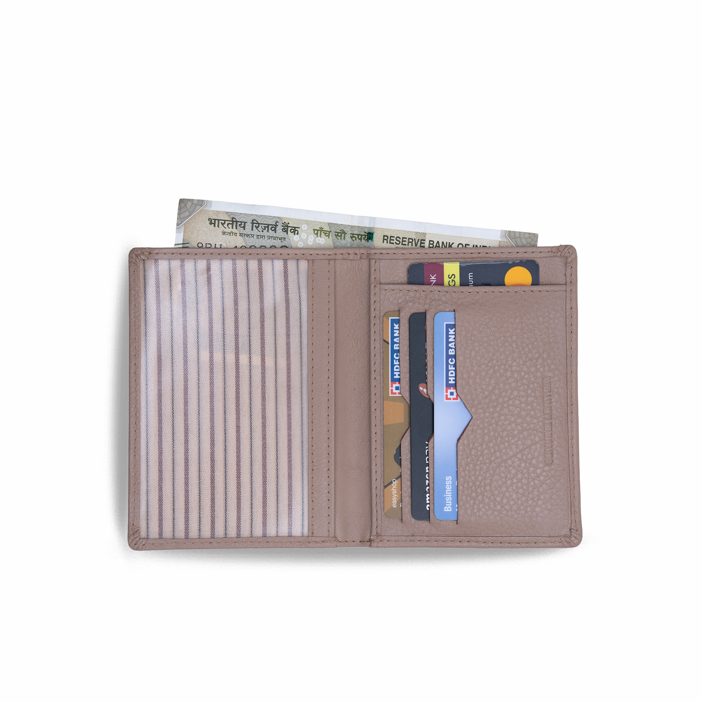 Tyra - Pebbled Leather Cardholder