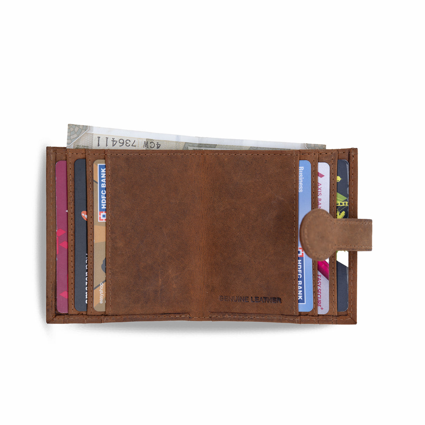 Raw - Hunter Leather Card Wallet