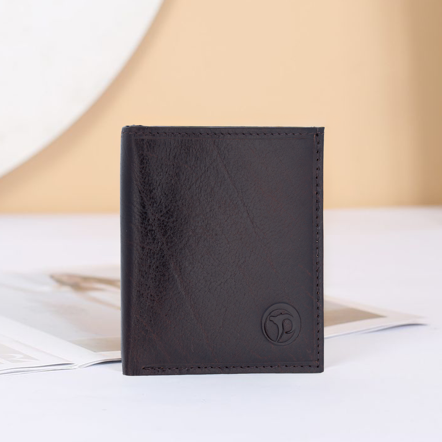 Slim - Shiny Leather Vertical Wallet