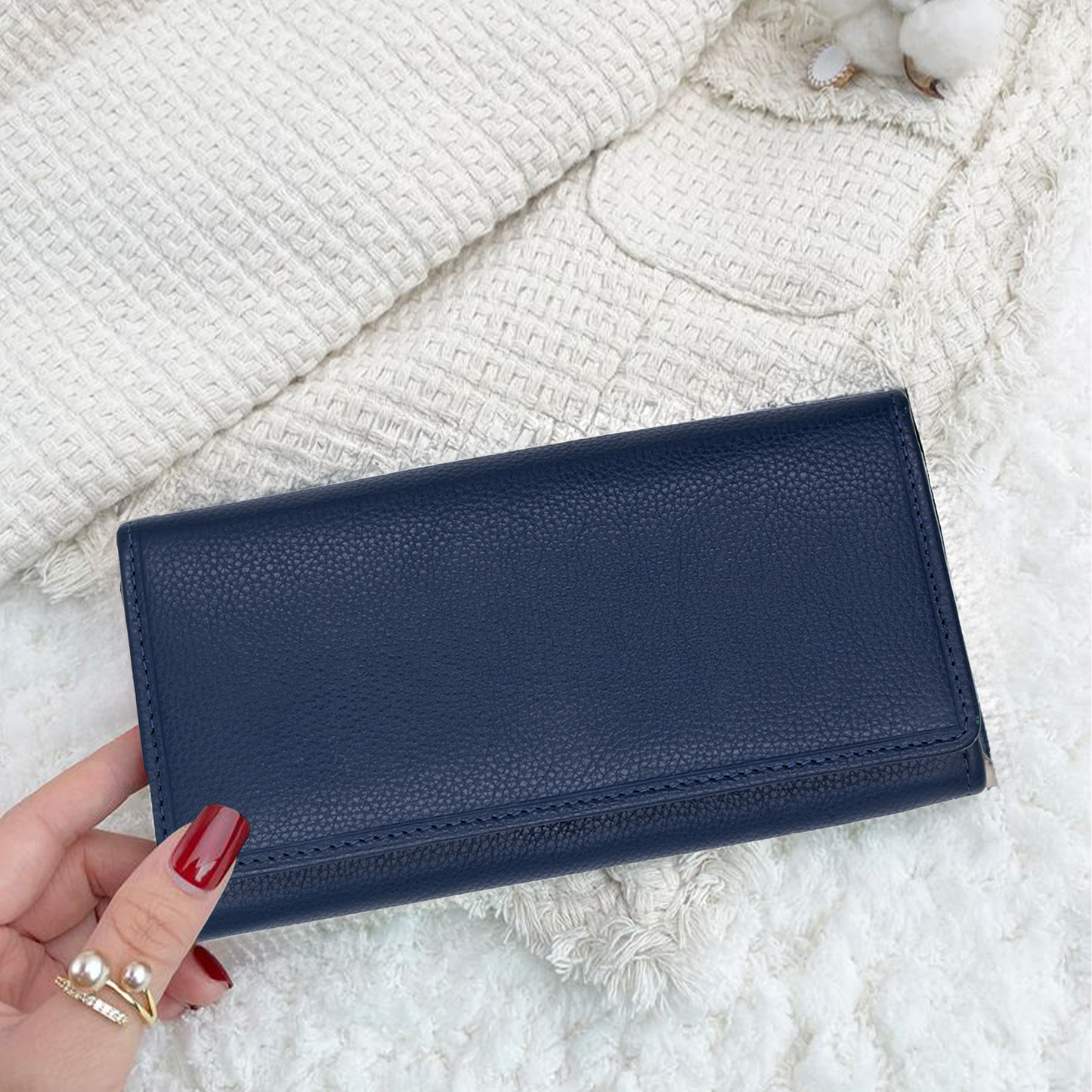 Women's Long Leather Wallet