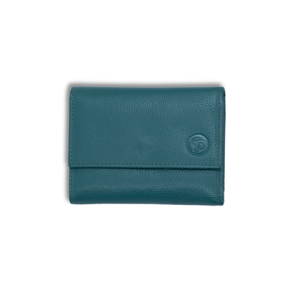 Genuine Leather Verde Medium Wallet for Women