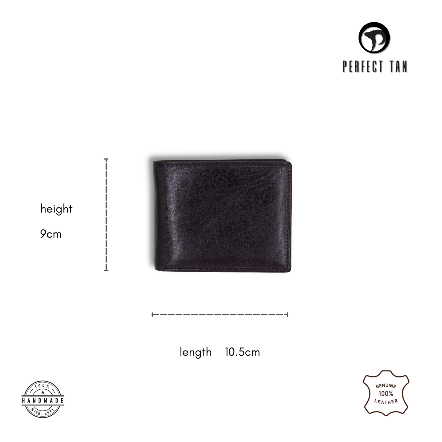 Genuine Leather Classic Wallet for Men