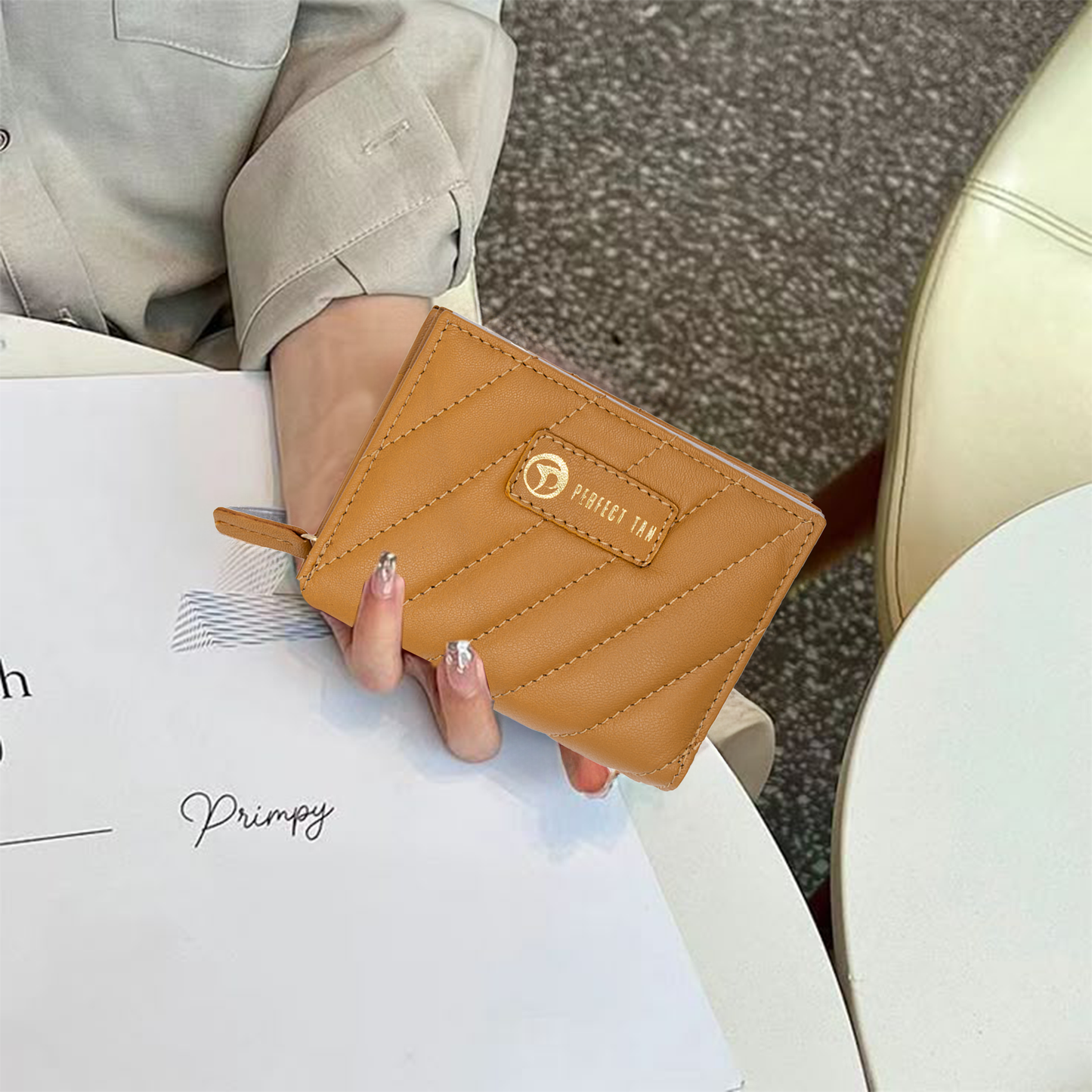 Chic - Quilted Leather Wallet