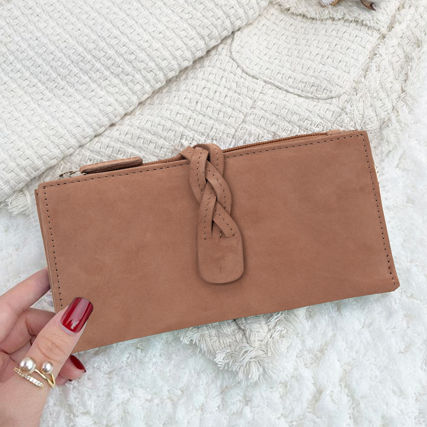 Mocha Women's Leather Wallet