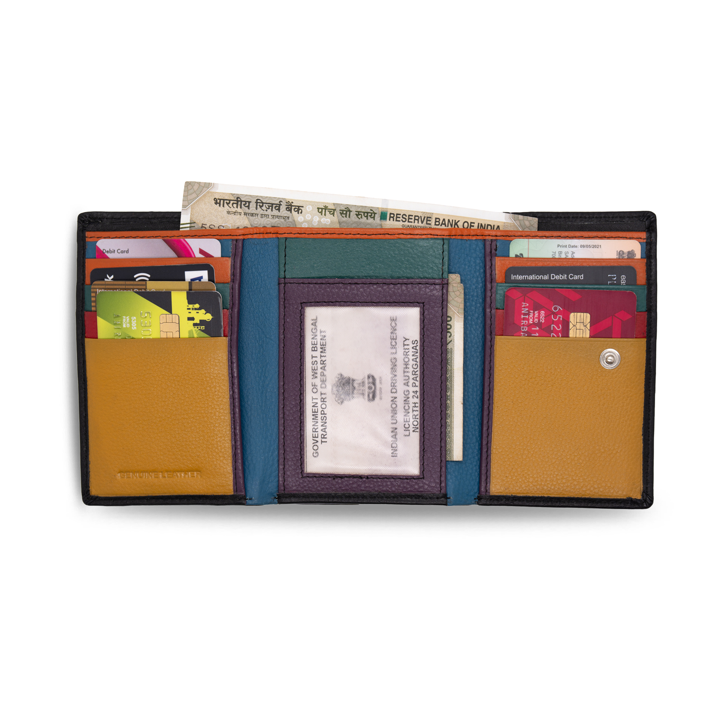 Ziva Ladies Leather Wallet