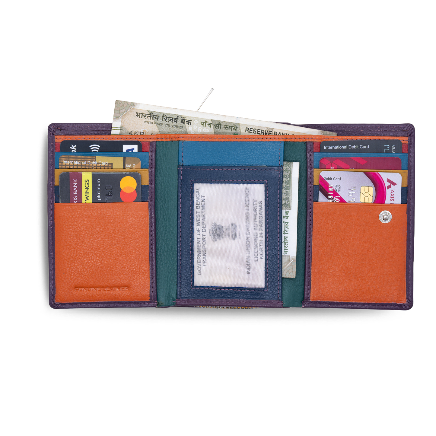 Ziva Ladies Leather Wallet