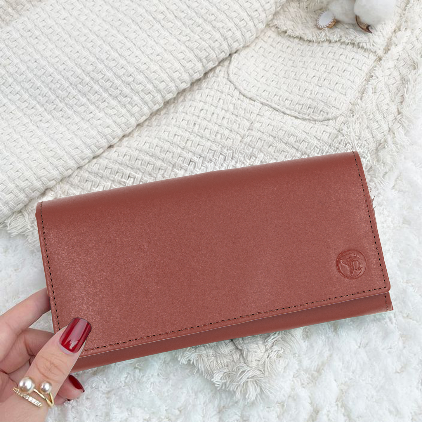Rosy Ladies Leather Wallet