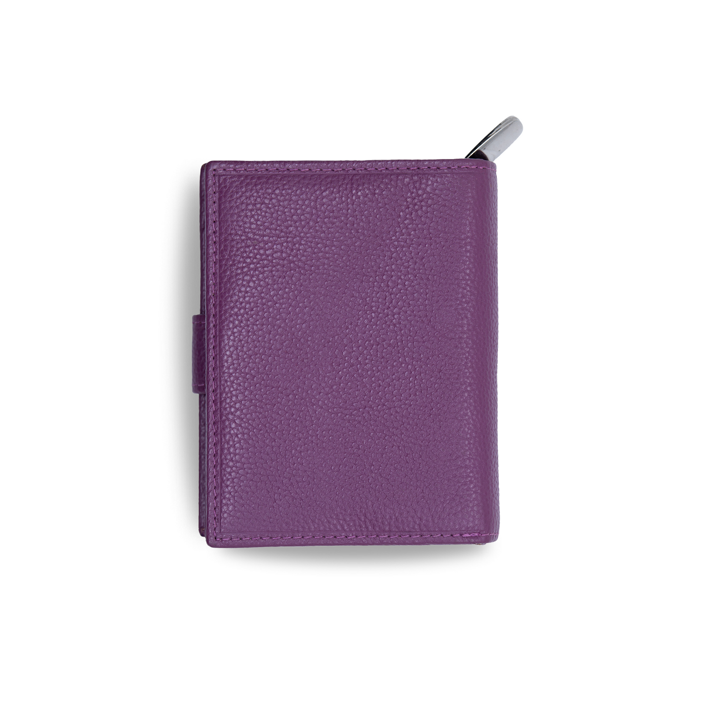 Aura - Pebbled Leather Vertical Wallet