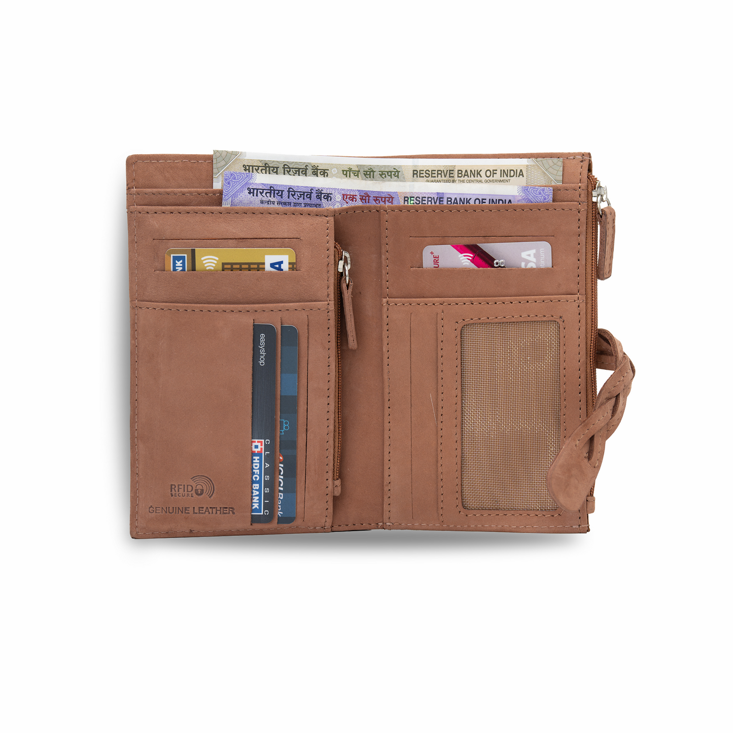 Mocha Women's Leather Wallet