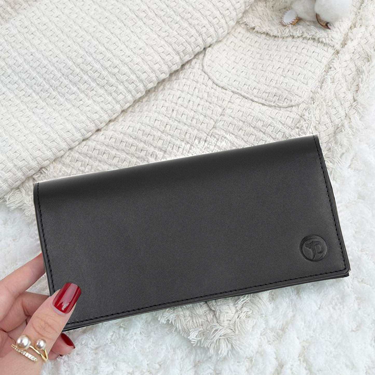 Onyx Ladies Leather Wallet - Smooth Finish