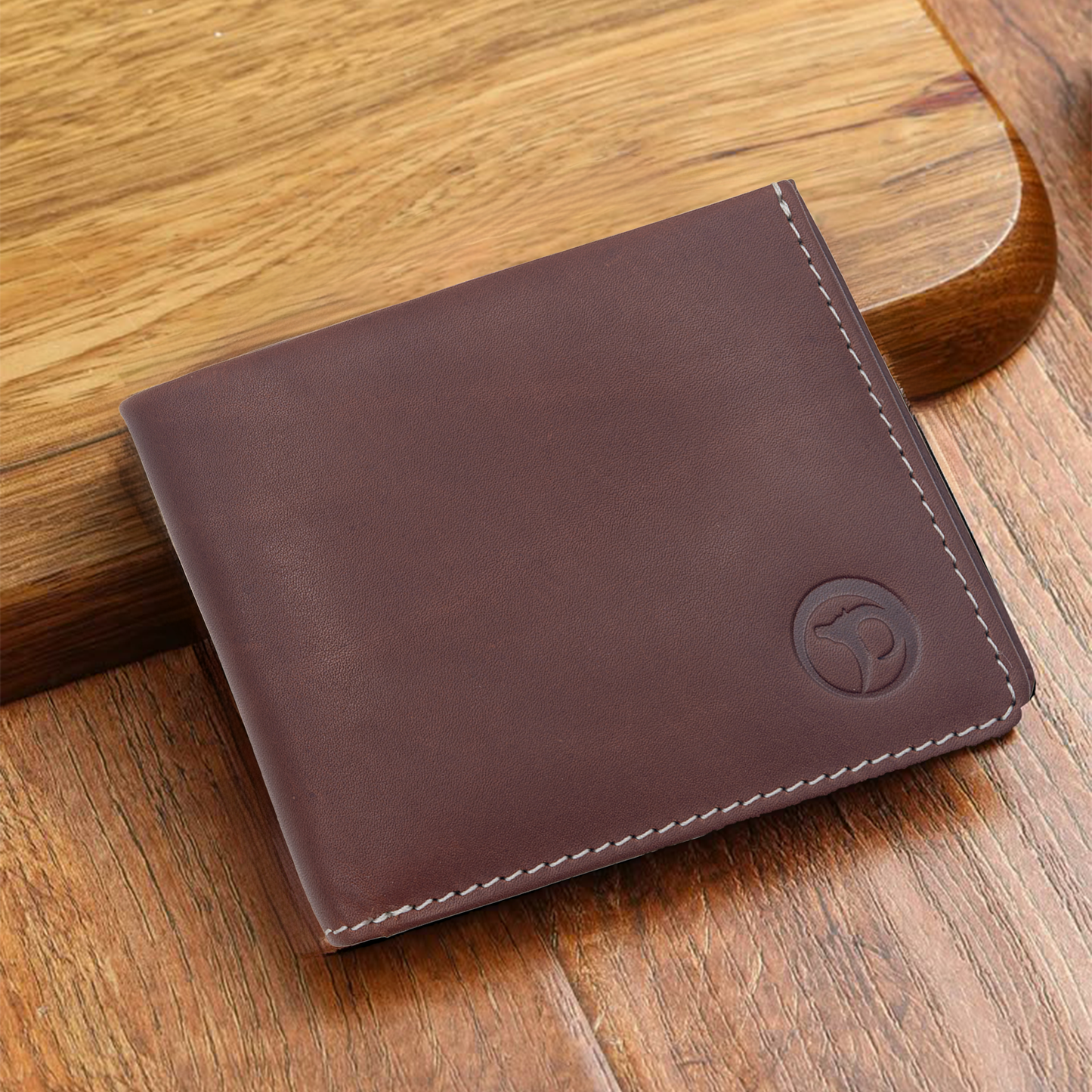 Slate- Slim Leather Wallet