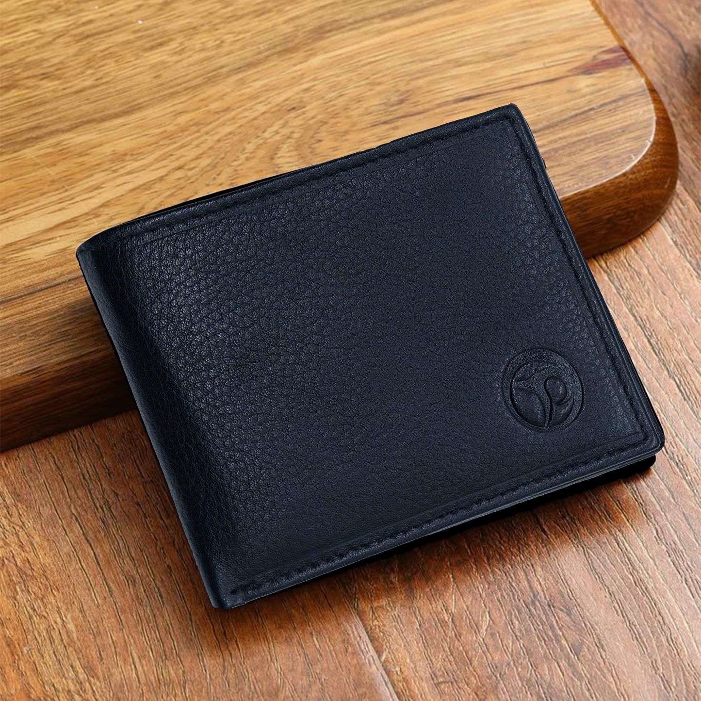 Sleek - Pebbled Leather Slim Wallet
