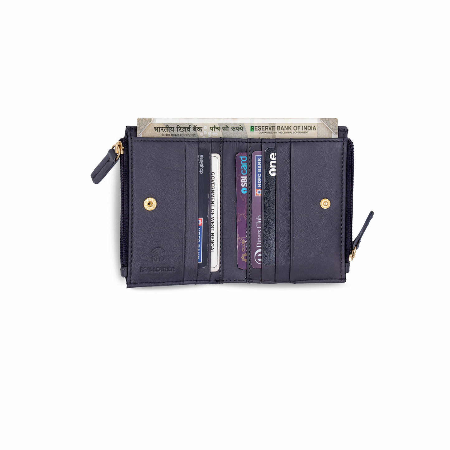Grace - Quilted Leather Wallet